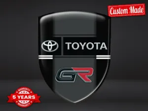 Toyota Vinilos Puerta Auto Modernos Máximo Estilo Pro Duradero